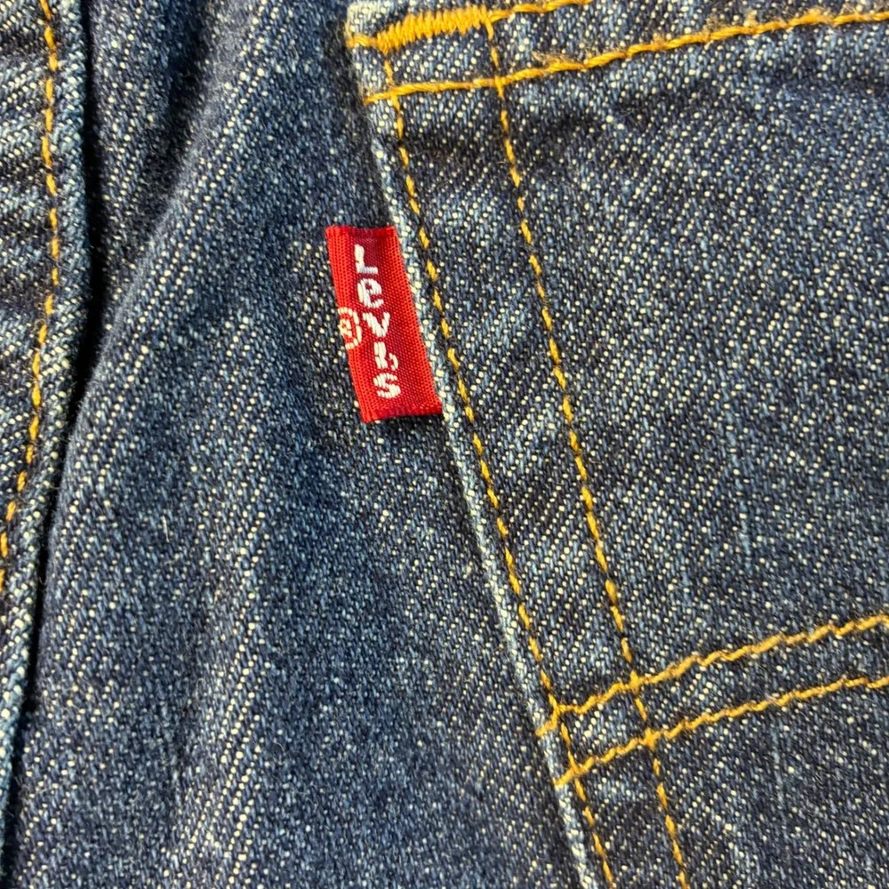 Levis 505 Regular Fit Denim Shorts Mens 30 Indigo Dark Wash Jorts 5-Pocket